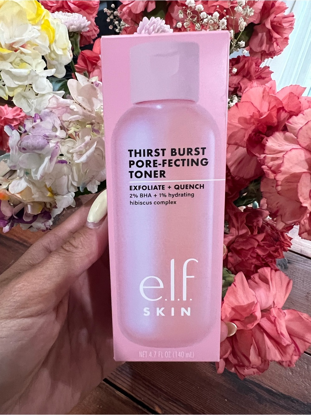 e.l.f. Skin Thirst Burst Pore-fecting Toner - Pink